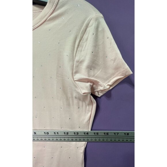Rue 21 - Women's Short Sleeves T-Shirt - Pink - Medium - Picture 4 of 12